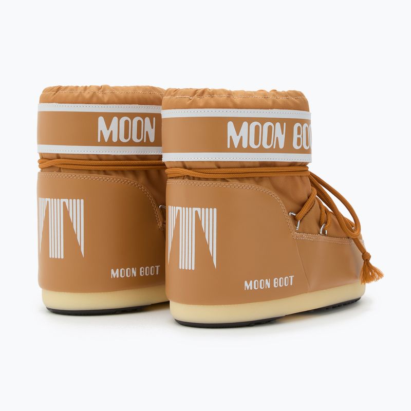 Moteriški sniego batai Moon Boot Icon Low Nylon cognac 3