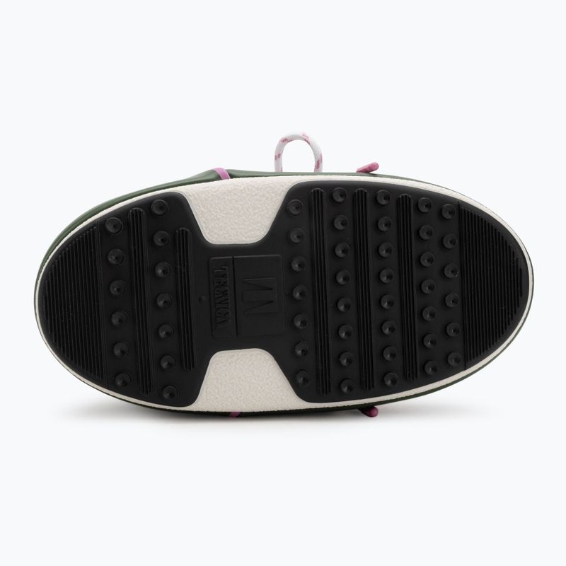 Moteriški sniego batai Moon Boot Icon Low Space Racing forest green/silver/pink 4
