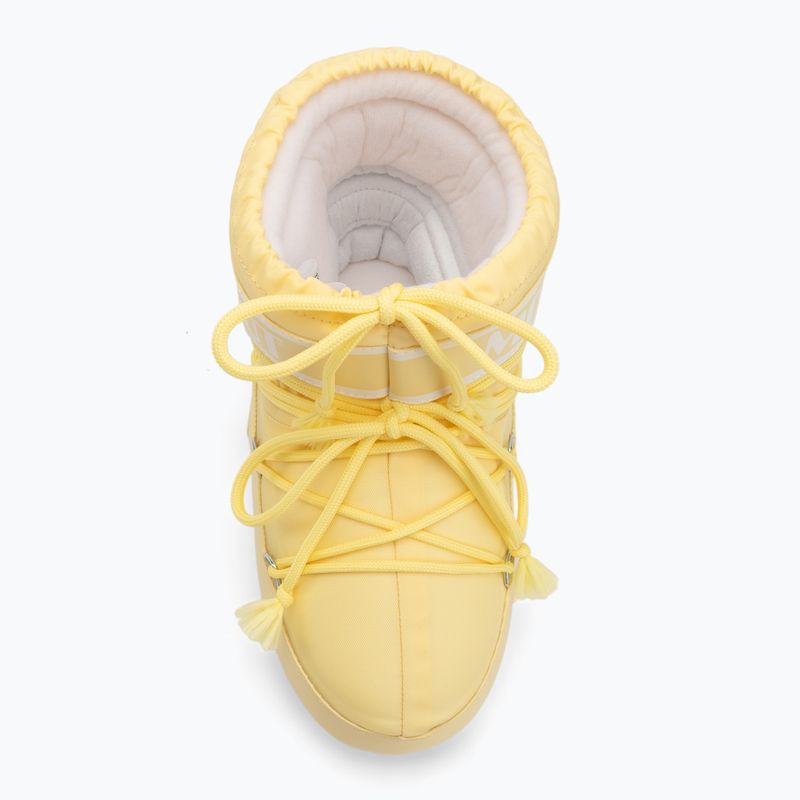 Moteriški sniego batai Moon Boot Icon Low Nylon light yellow 5