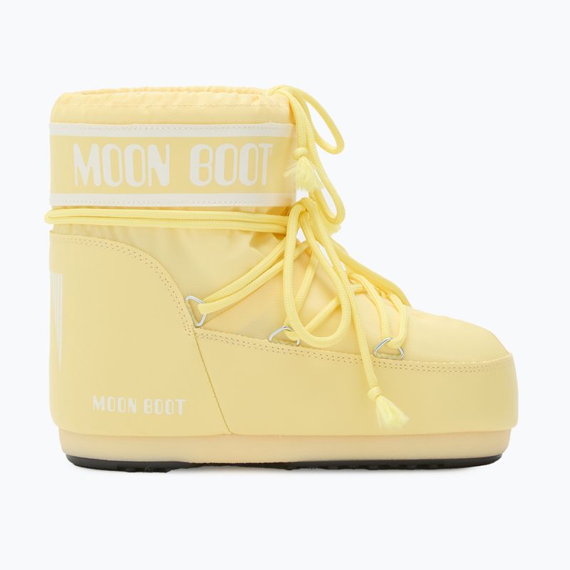 Moteriški sniego batai Moon Boot Icon Low Nylon light yellow