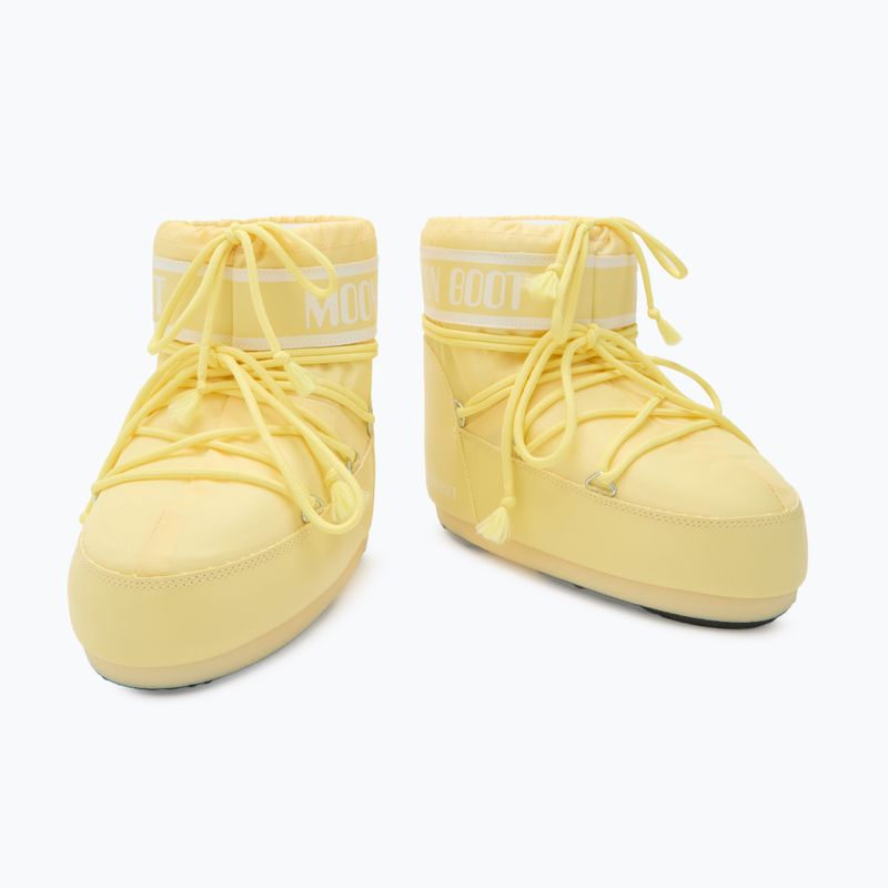 Moteriški sniego batai Moon Boot Icon Low Nylon light yellow 2