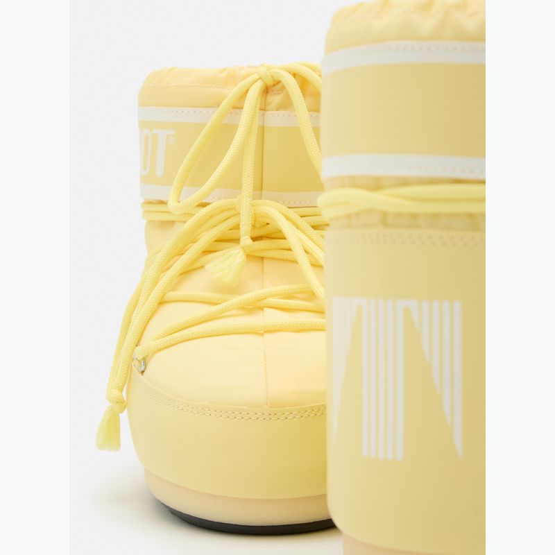 Moteriški sniego batai Moon Boot Icon Low Nylon light yellow 4