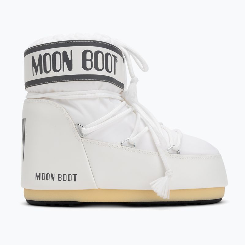 Moteriški sniego batai Moon Boot Icon Low Nylon white mono 2