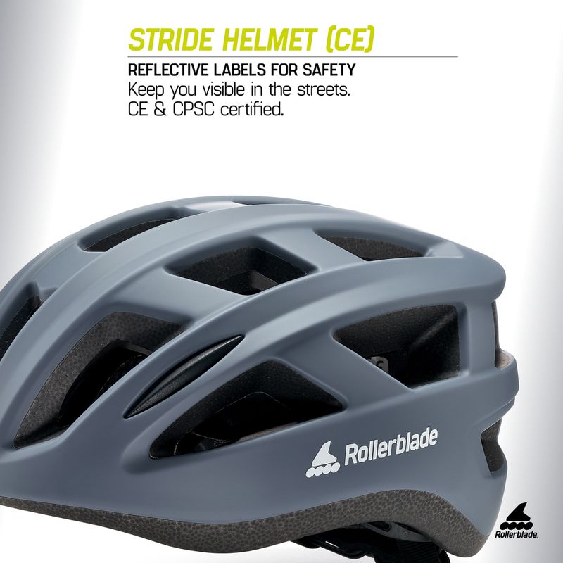 Šalmas Rollerblade Stride CE lunar blue 8
