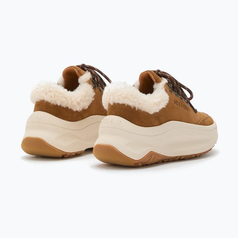 Moteriški sniego batai Moon Boot Moon247 City Shearling cognac 9