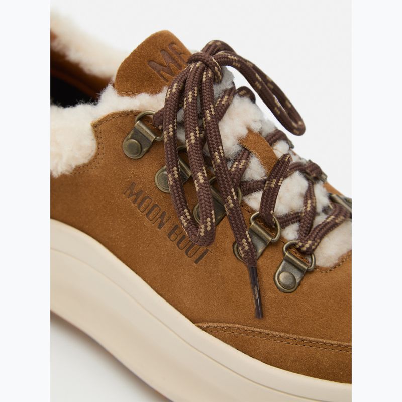 Moteriški sniego batai Moon Boot Moon247 City Shearling cognac 11