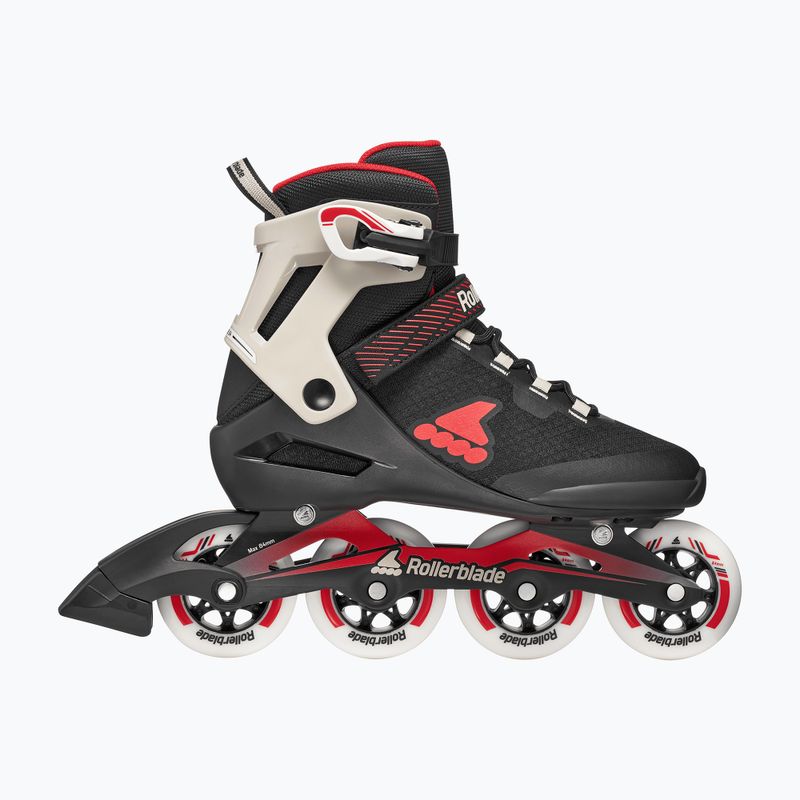 Vyriški riedučiai Rollerblade Macroblade 84 black/sand/red 2