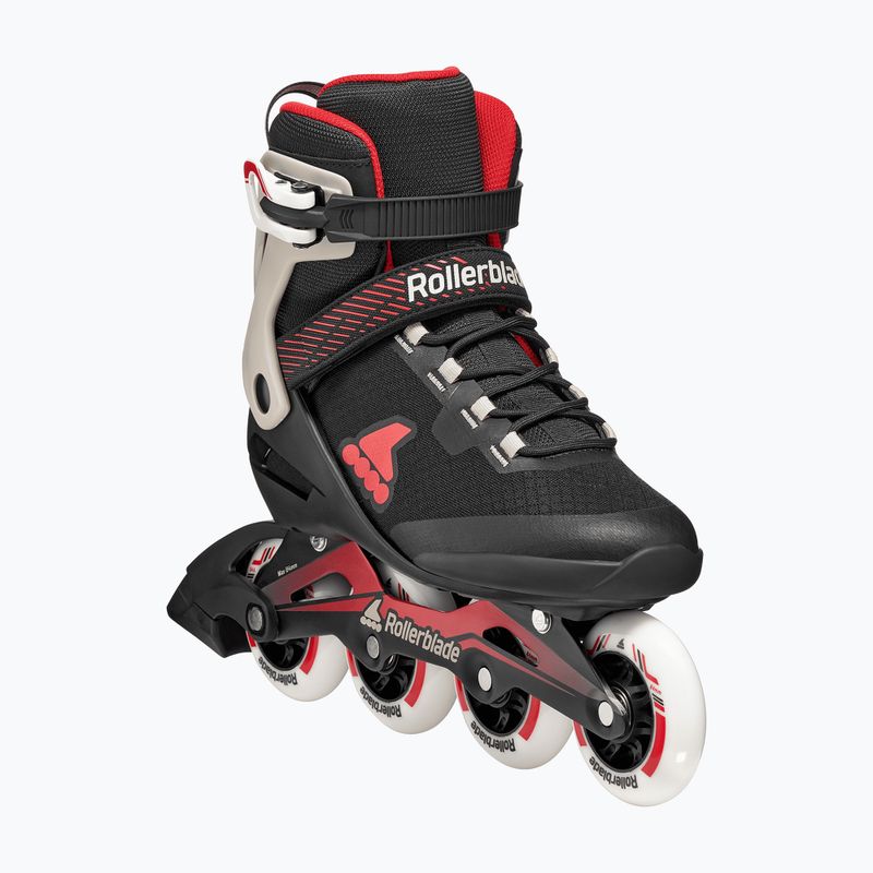 Vyriški riedučiai Rollerblade Macroblade 84 black/sand/red 4