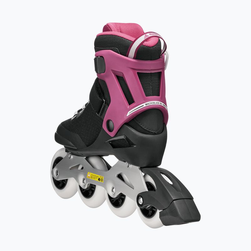 Moteriški riedučiai Rollerblade Macroblade 84 W black/burgundy/ocean green 6