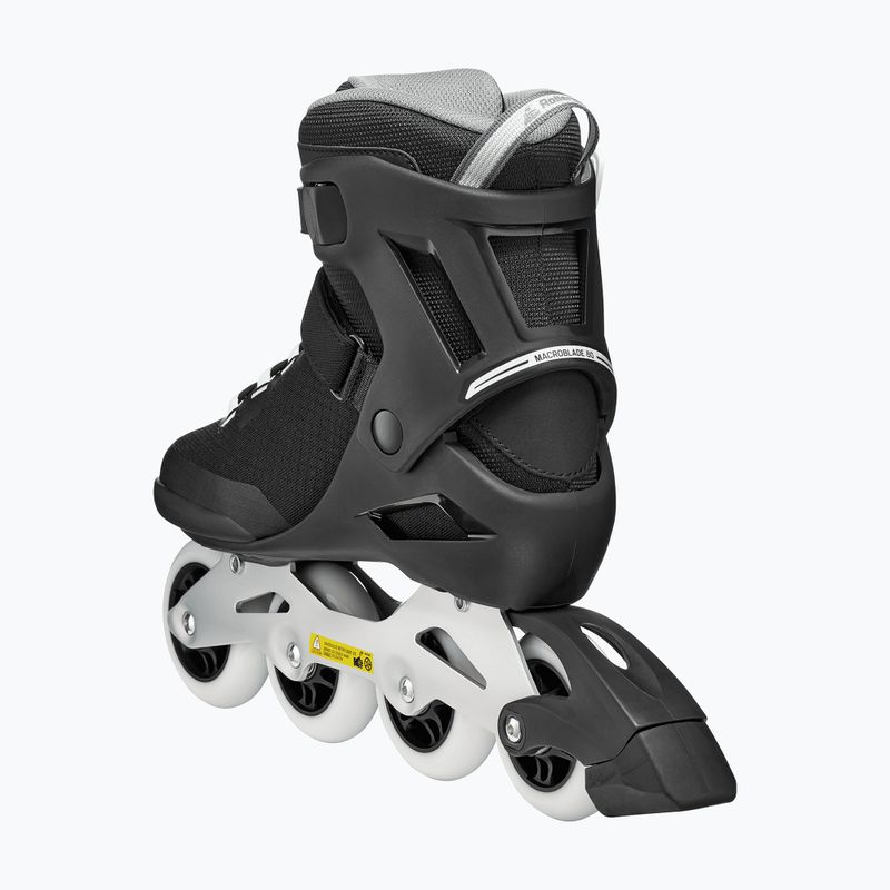 Vyriški riedučiai Rollerblade Macroblade 80 black/grey 5