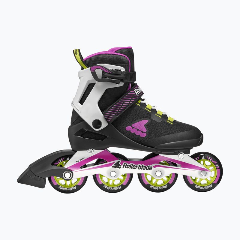 Moteriški riedučiai Rollerblade Macroblade 80 W black/dark fuchsia 2