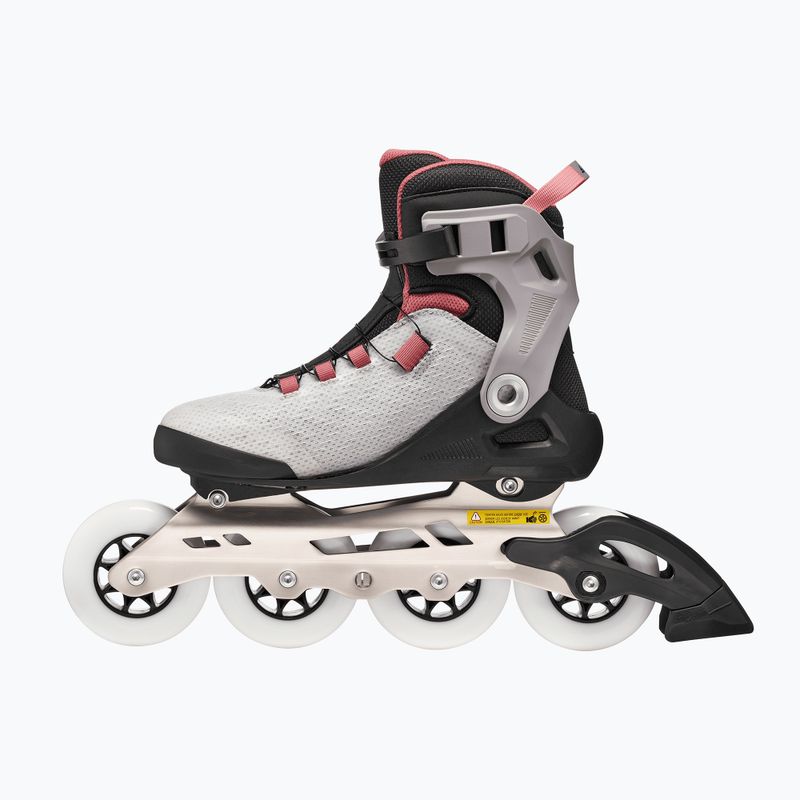 Moteriški riedučiai Rollerblade Macroblade 90 Boa W grey/amethyst rose 3