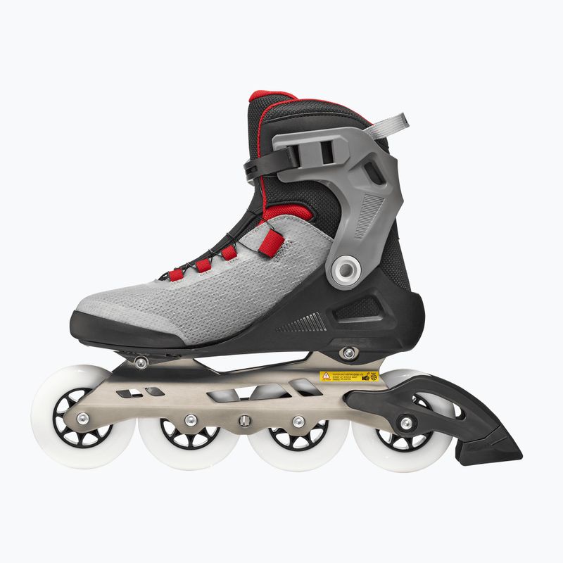 Vyriški riedučiai Rollerblade Macroblade 90 Boa black/grey/red 3