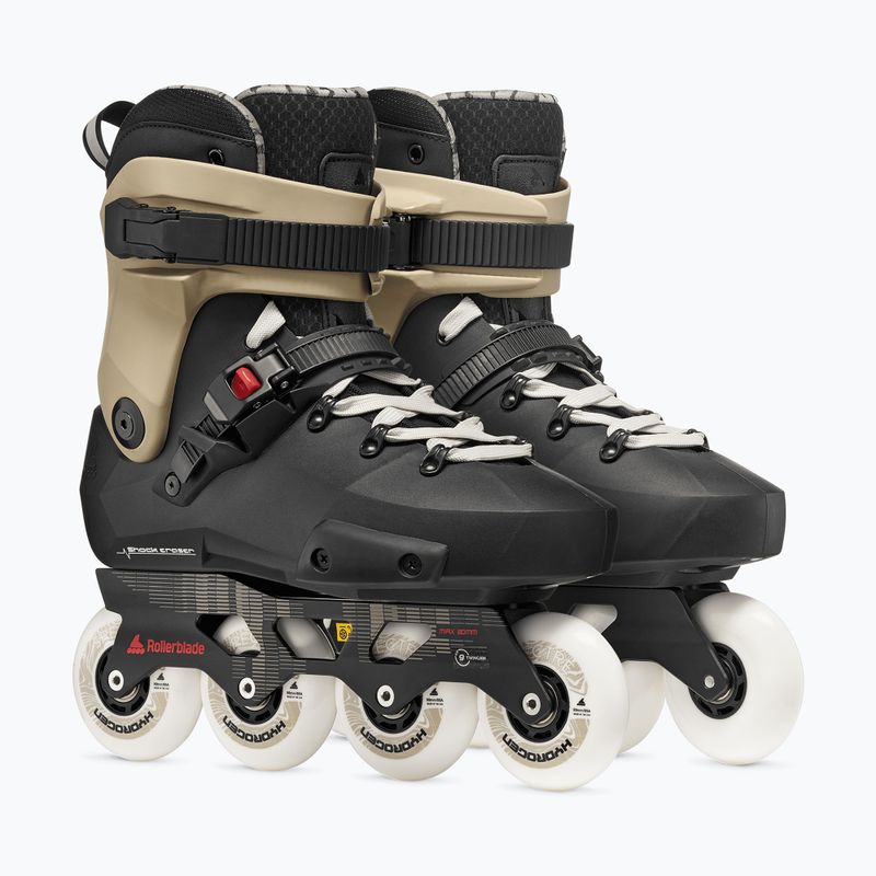 Riedučiai Rollerblade Twister Xt black/sand/red 4