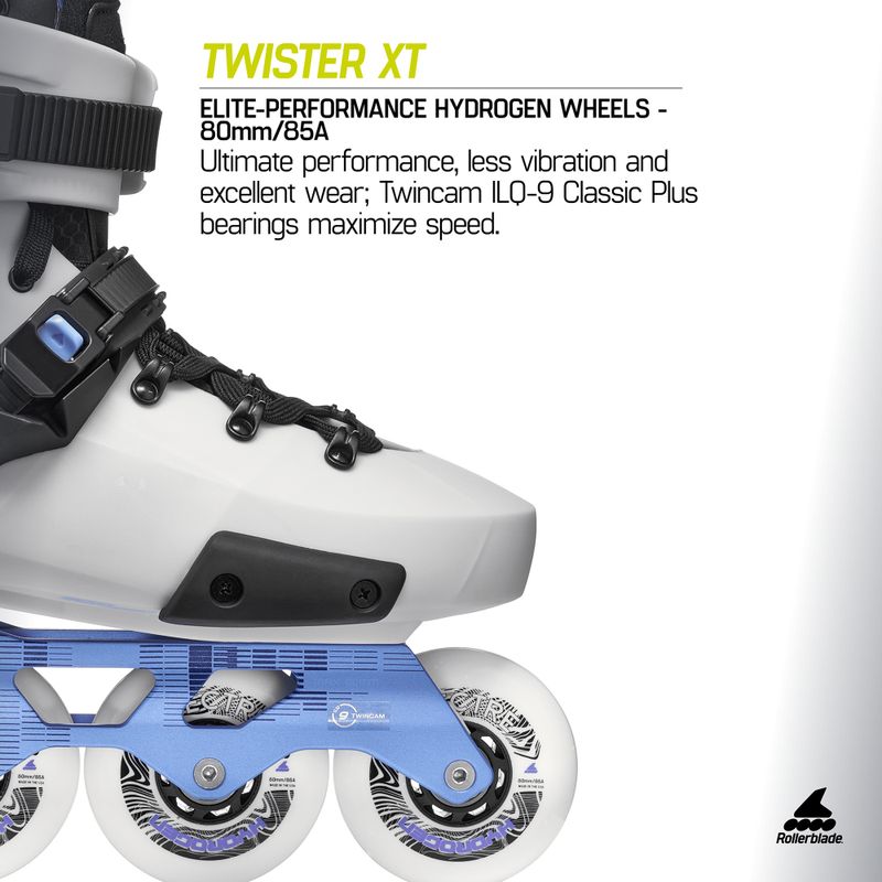 Riedučiai Rollerblade Twister Xt grey pearl/periwinkle 9