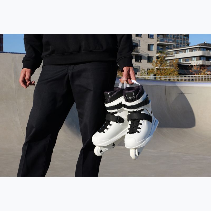 Vyriški riedučiai Rollerblade Blank Canvas white 11