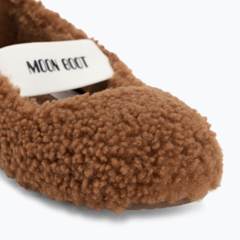Moteriškos balerinos Moon Boot Shearling Ballerina konjako spalvos 7