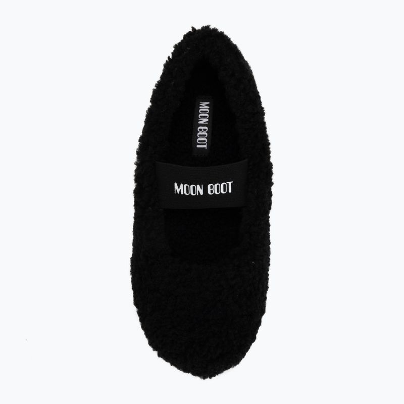 Moteriškos balerinos Moon Boot Shearling Ballerina juodos spalvos 5