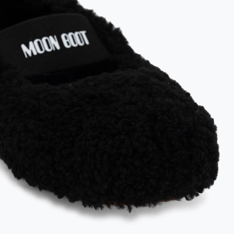 Moteriškos balerinos Moon Boot Shearling Ballerina juodos spalvos 7