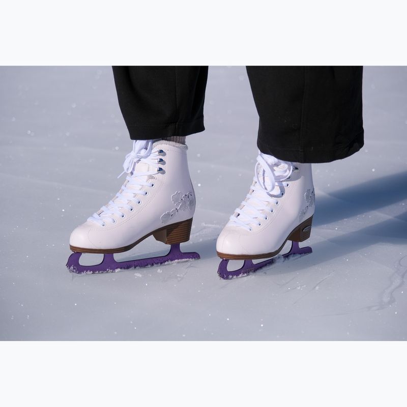 Moteriškos dailiojo čiuožomo pačiūžos Bladerunner Diva white/purple 9