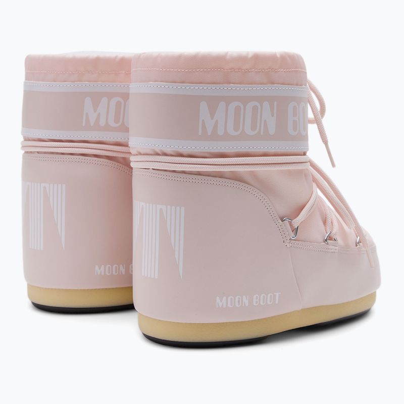 Moteriški sniego batai Moon Boot Icon Low Nylon dusty pink 2
