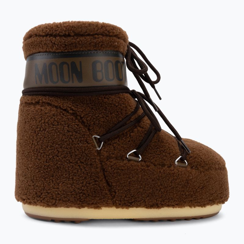 Moteriški sniego batai Moon Boot Icon Low Fleece brown 2