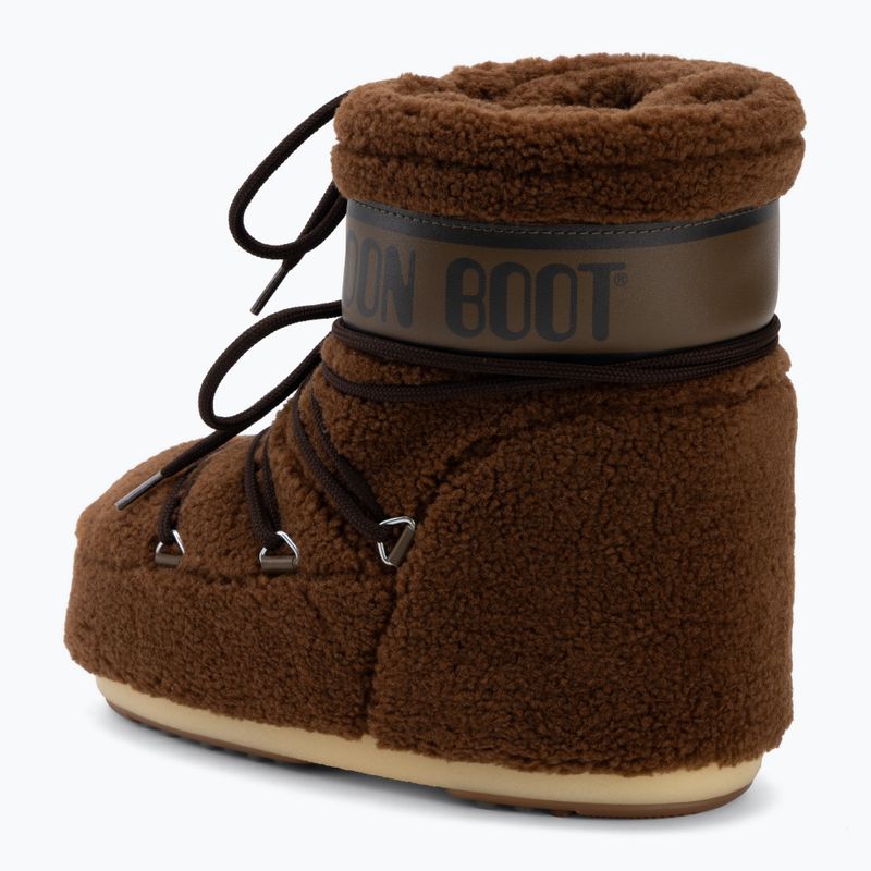 Moteriški sniego batai Moon Boot Icon Low Fleece brown 3