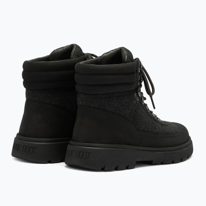 Vyriški sniego batai Moon Boot Combat Boot Felt black 2