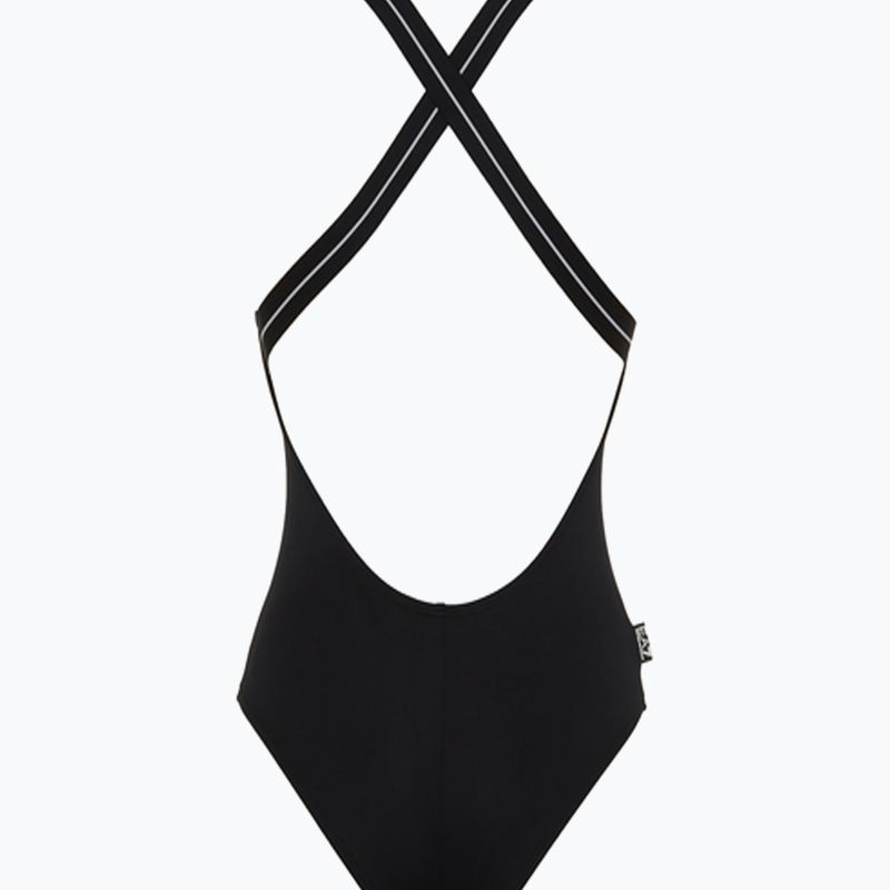 Maudymosi kostiumėlis EA7 Emporio Armani Logo Tape One Piece black 2