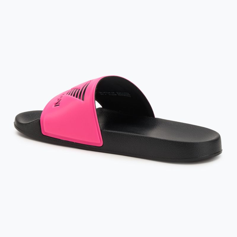 Šlepetės EA7 Emporio Armani Water Sports Visibility pink fluo / black 3