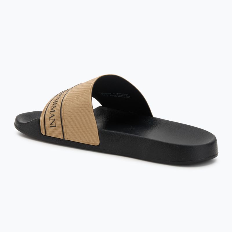 Šlepetės EA7 Emporio ArmaniWater Sports Tape black / gold 3