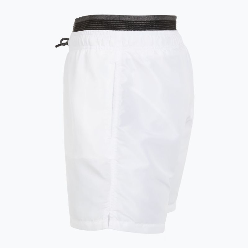 Vyriški maudymosi šortai EA7 Emporio Armani Logo Tape Boxer white 3