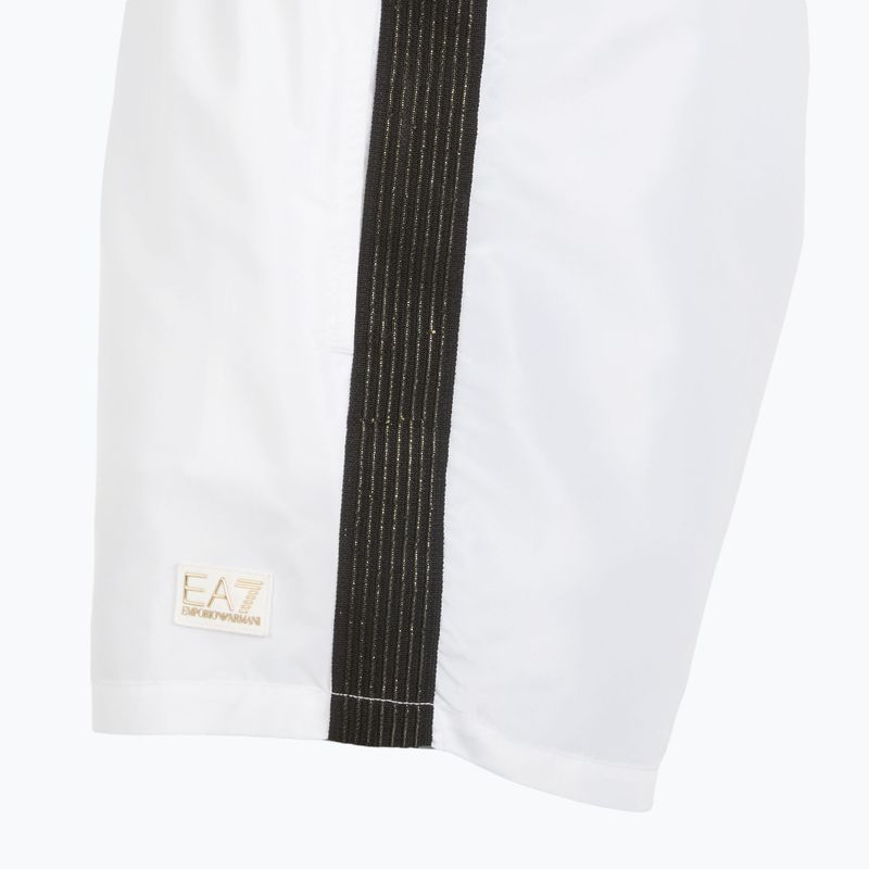 Vyriški maudymosi šortai EA7 Emporio Armani Gold Label Boxer white 3