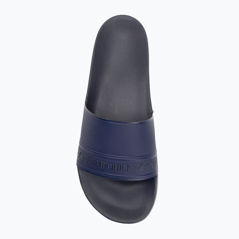 Šlepetės EA7 Emporio ArmaniWater Sports Tape periscope / medieval blu 5