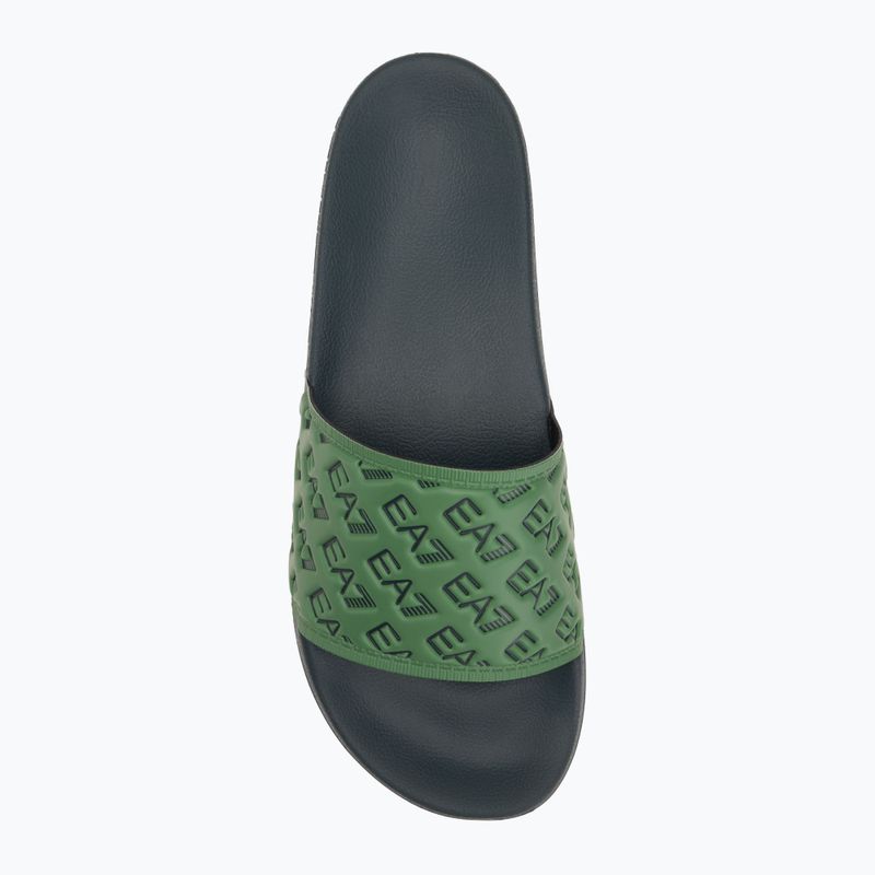 Šlepetės EA7 Emporio Armani Water Sports All Over urban chic / english ivy 5