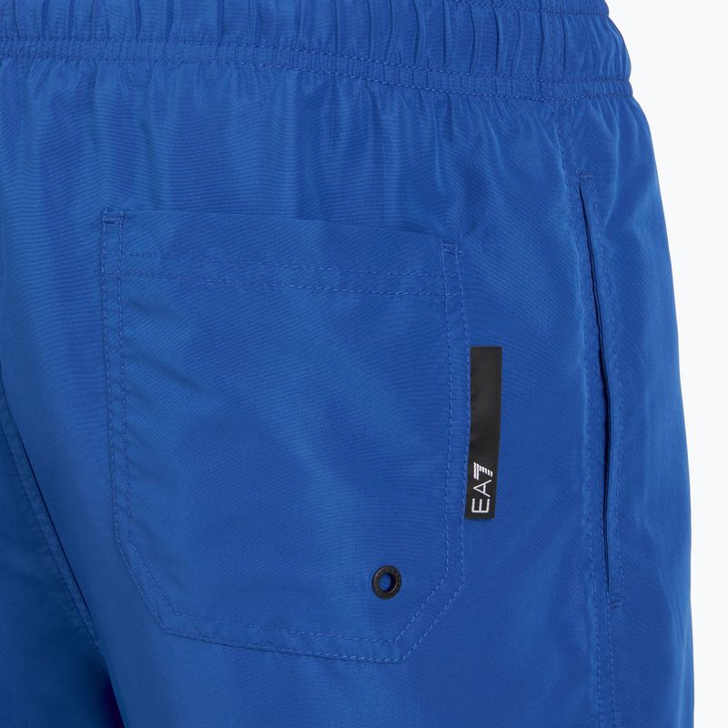 Vyriški maudymosi šortai EA7 Emporio Armani Logo Tape Boxer turkish sea 4