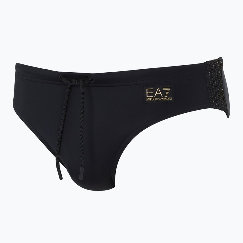 Vyriškos plaukimo glaudės EA7 Emporio Armani Gold Label Brief black 2