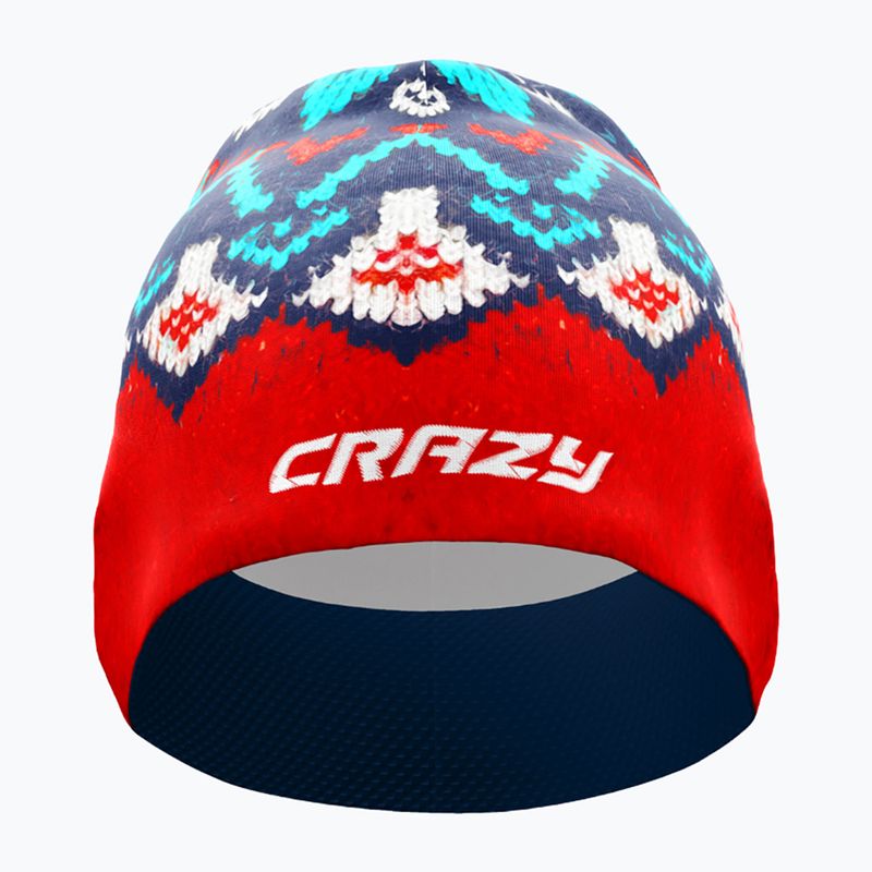Moteriška bėgimo kepurė Crazy Spire norway red wool