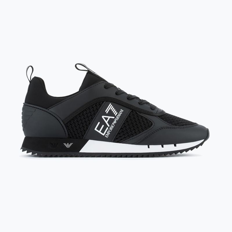 Batai EA7 Emporio Armani Black & White Laces black/white 9