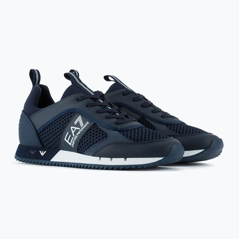 Batai EA7 Emporio Armani Black & White Laces navy/ white 9