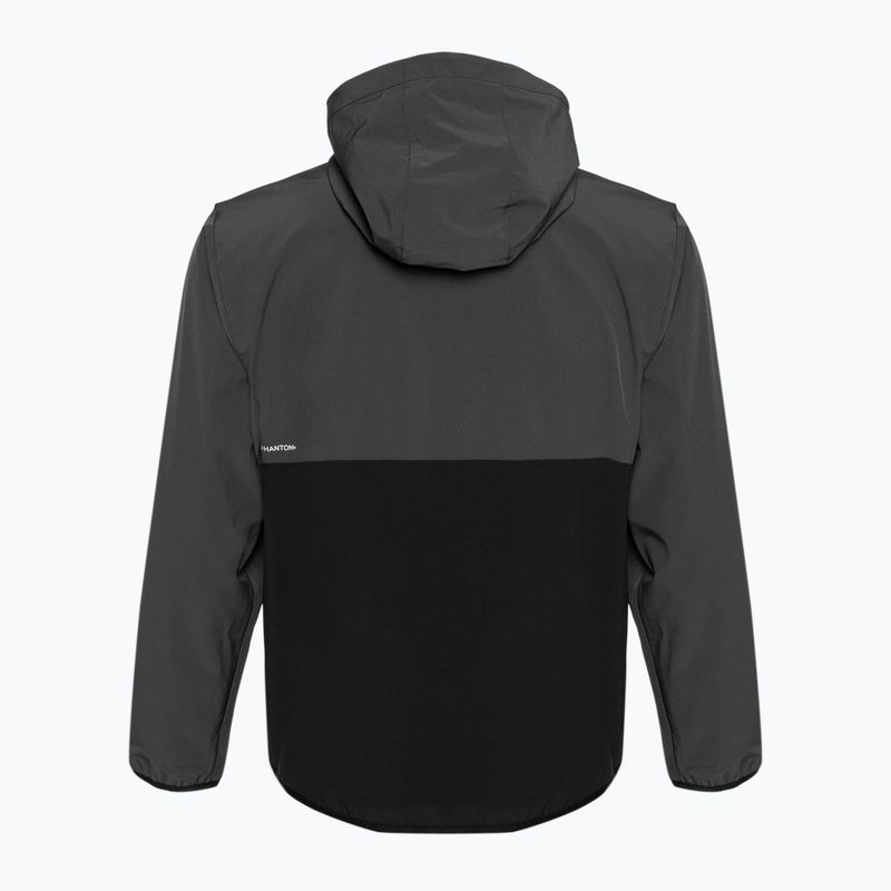 Vyriška striukė Hurley Phantom + Packable Anorak dark stone grey 2