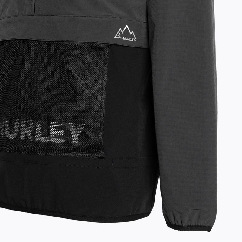 Vyriška striukė Hurley Phantom + Packable Anorak dark stone grey 3
