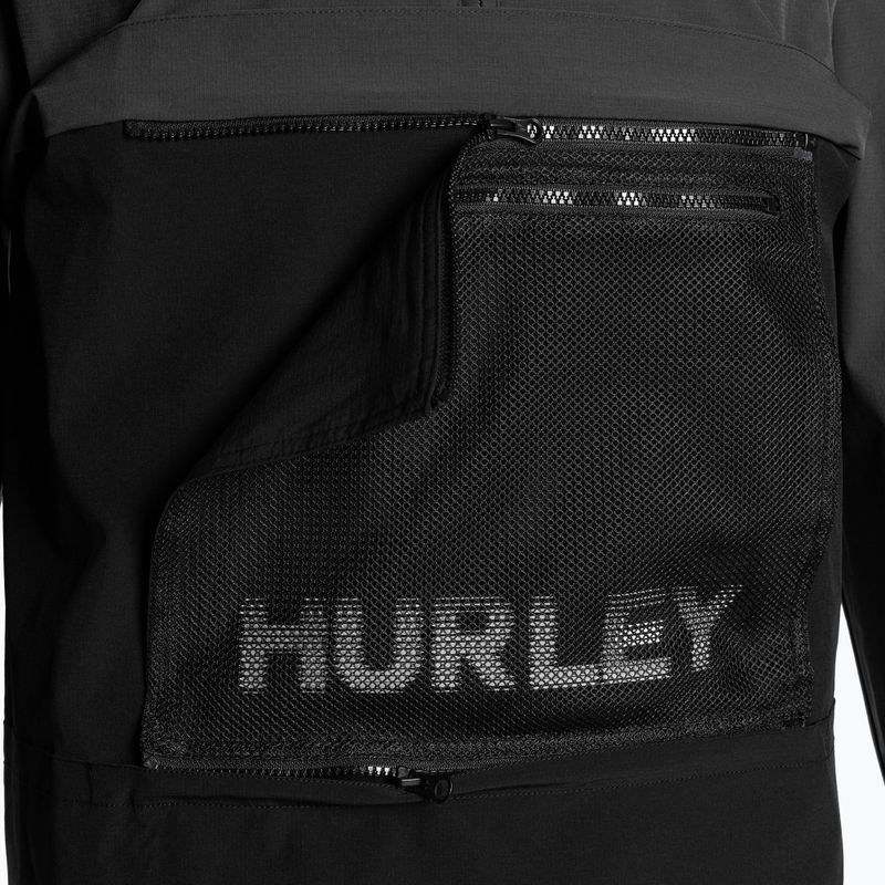 Vyriška striukė Hurley Phantom + Packable Anorak dark stone grey 4