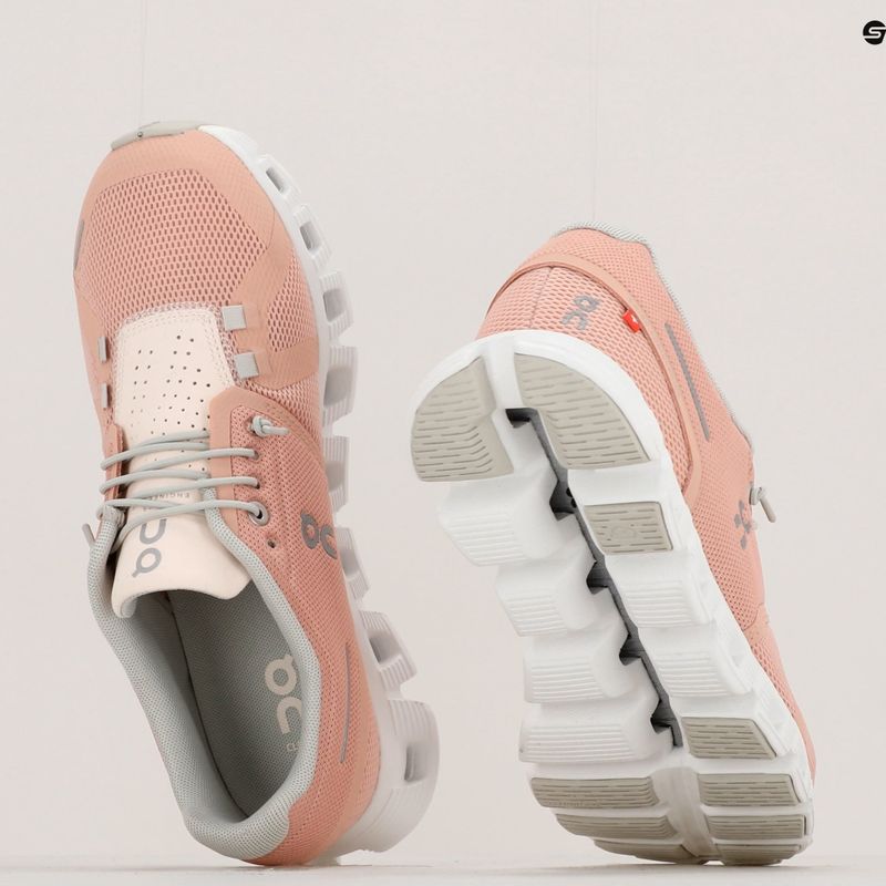 Moteriški bėgimo bateliai On Cloud 5 pink 5998556 13