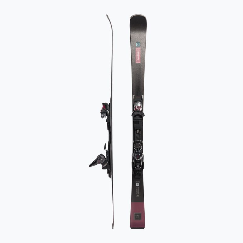 Moteriškos kalnų slidės Salomon S Max 10W + M11 black L47039600 2