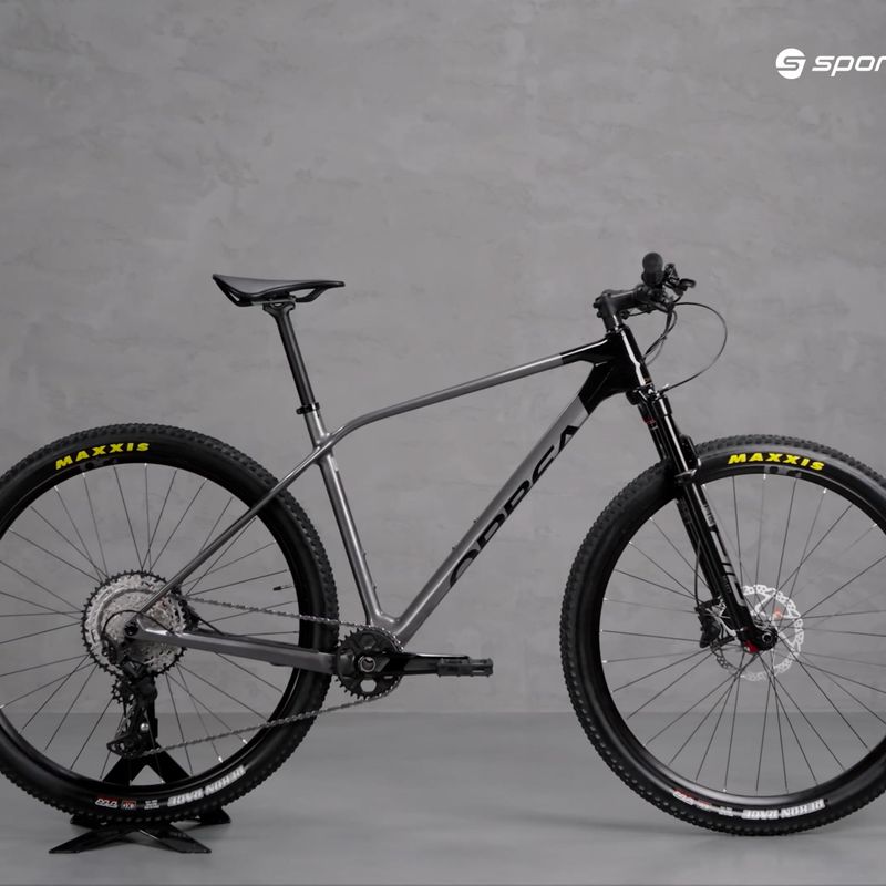Orbea Alma M30 pilkos/juodos spalvos kalnų dviratis M22219L4 7