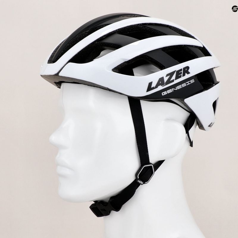 Lazer Genesis dviratininko šalmas baltas BLC2207887323 7