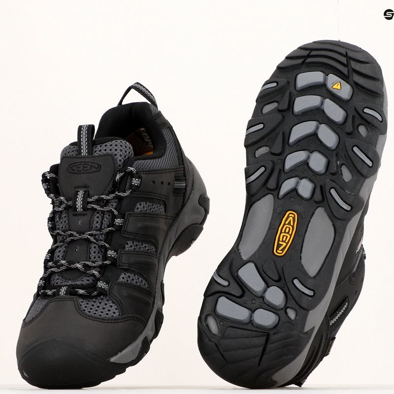 Vyriški trekingo batai KEEN Koven Wp black-grey 1025155 18