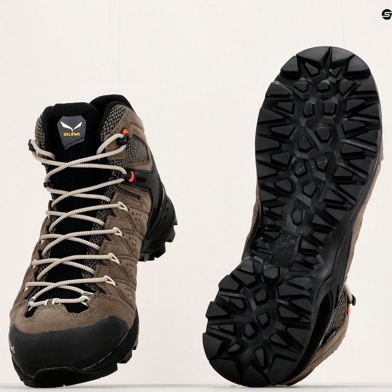 Moteriški trekingo batai Salewa Alp Mate Mid WP beige 00-0000061385 17