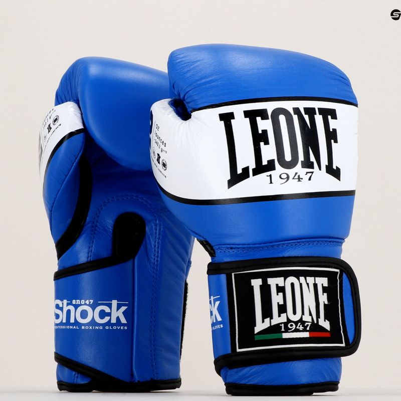 LEONE 1947 Shock mėlynos bokso pirštinės GN047 8